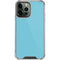 Sky High Blue Solid iPhone 13 Pro Max Clear Case